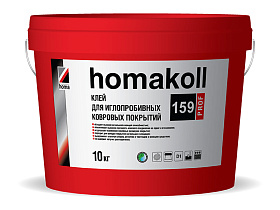 Клей Homakoll 159 Prof (10 кг) для иглопробивных ковровых напольных покрытий, неморозостойкий